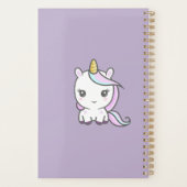 Cute Unicorn Purple Planner (Dos)