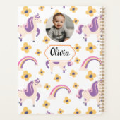 Cute Unicorn Retour à l'école (Dos)