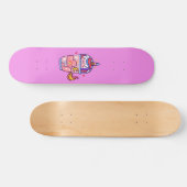 Cute unicorn skateboard (Horizontaal)