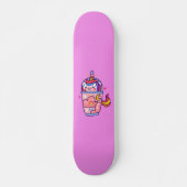 Cute unicorn skateboard (Voorkant)