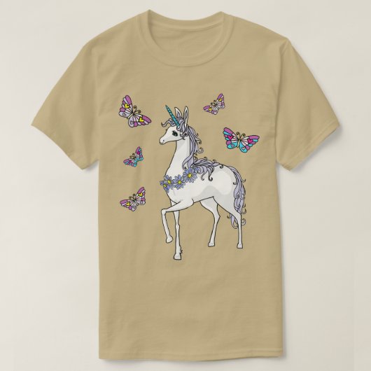 Cute Unicorn T-shirt (Design voorkant)
