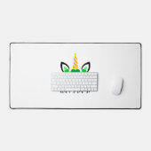 Cute Unicorn Visage Saint Valentin Coeur pour les (Clavier et souris)