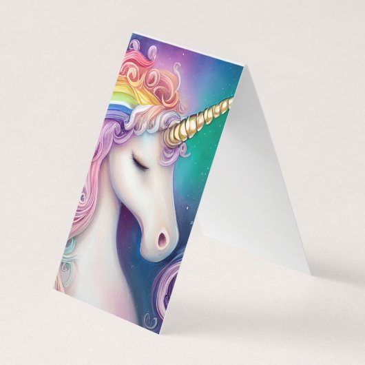 Cute Unicorn Visitekaartjes (Voorkant)