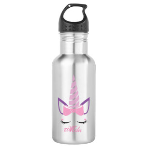 Cute unicorn waterfles