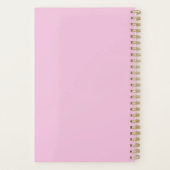 Cute Unicorne Blanche Avec Rose & Bleu Mane (Dos)