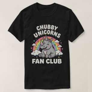Cute Unicorns Fanclub Magische Regenboog Eenhoorn T-shirt
