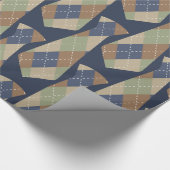 Cute Vaderdag Wrapping Paper Cadeaupapier (Hoek)