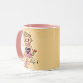 Cute  valentijn beer mok (Voorkant links)