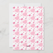 Cute Valentijn Monster Feestdagenkaart (Achterkant)