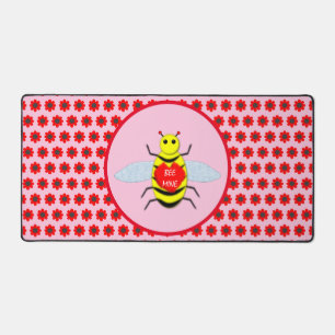 Cute Valentijnsdag Bee Bureaumat