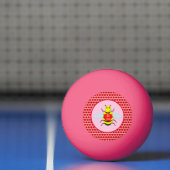 Cute Valentijnsdag Bee Pingpongballen (Net)