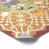  Cute Valentijnsdag, Boy in Meadow Poster (Hoek)