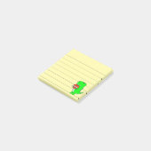 Cute Valentijnsdag Dinosaur, 3x3 Post-it® Notes (Schuin)