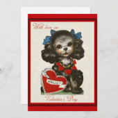 Cute Valentijnsdag Dog (Voorkant / Achterkant)