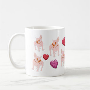 Cute Valentijnsdag English Bulldog Lover Gift Koffiemok
