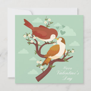 Cute Valentijnsdag Holiday Card Feestdagenkaart