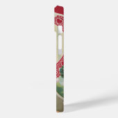  Cute Valentijnsdag, meisje met bloemen Case-Mate iPhone Case (Achterkant / Links)