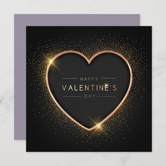 Cute Valentijnsdag Note Kaart (Voorkant / Achterkant)