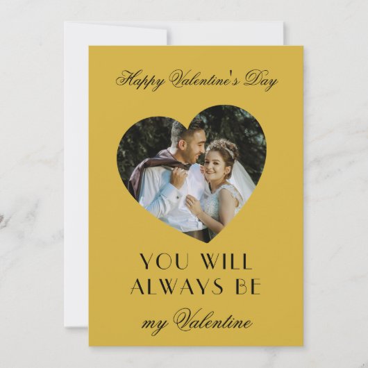 Cute Valentijnsdag Notitiekaart Aandenken voor Kop Notitiekaartje (Voorkant)