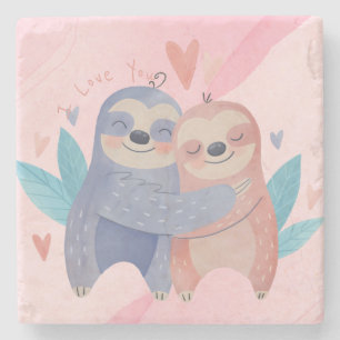 Cute Valentijnsdag Stone Onderzetter