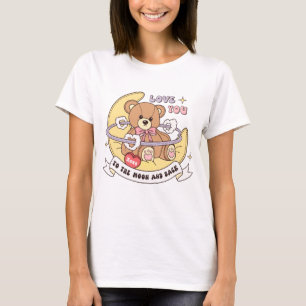 Cute Valentijnsdag Teddy Bear T-shirt