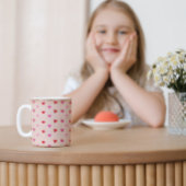 Cute Valentine Coeurs Mug