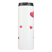 Cute Valentine French Fries Pun Thermosbeker (Achterkant)