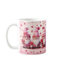 Cute Valentine Gnome Mug