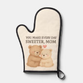 Cute Valentine’s Day Bear Oven Mitt for Mom (Recto)
