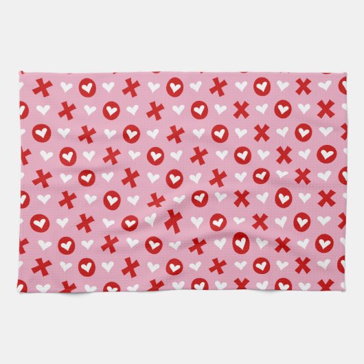 Cute Valentine Serviette de cuisine (Horizontal)
