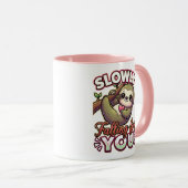 Cute Valentine Sloth – Slowly Falling for You Mok (Voorkant rechts)