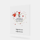 Cute Valentine's day couple hearts custom (Angle)