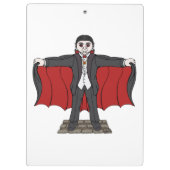 Cute Vampire/Dracula Klembord (Achterkant)