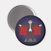 Cute Vampire/Dracula Magneet (Voorkant / Achterkant)