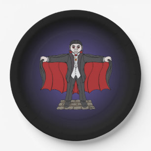 Cute Vampire/Dracula Papieren Bordje
