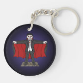Cute Vampire/Dracula Sleutelhanger (Achterkant)