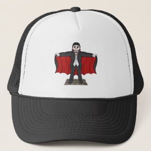 Cute Vampire/Dracula Trucker Pet