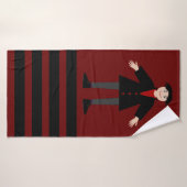 Cute Vampire Halloween (Serviette de bain)