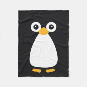 Cute Vector Penguin Fleece Deken