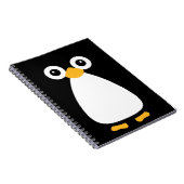Cute Vector Penguin Notitieboek (Rechterzijde)