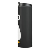 Cute Vector Penguin Water Fles (Geroteerd rechts)