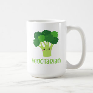 Cute Vegetarian Végétarien Drôle Citation Café Mug