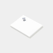 Cute Vergeet de olifant post-it-Notes niet Post-it® Notes (Schuin)