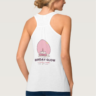 Cute Verjaardagstaart Kaars Tanktop
