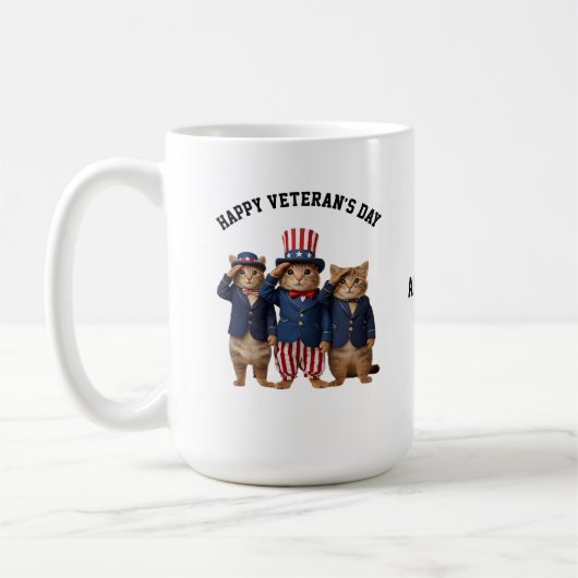 Cute Veteran's Day Mug Koffiemok (Links)