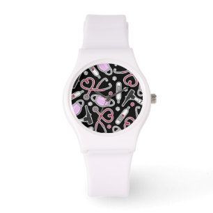 Cute Veterinarian / Veterinary Technicia Love Horloge