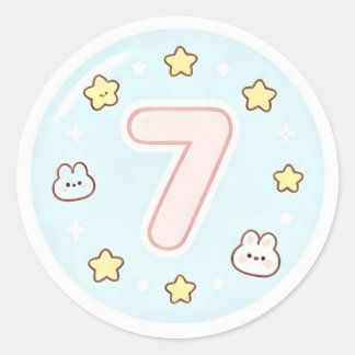 Cute Vibe Shaka Handteken Sticker Vel