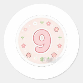 Cute Vibe Shaka Handteken Sticker Vel