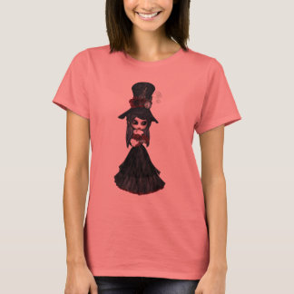 Cute Victoriaans Steampunk Gothic Girl T-shirt