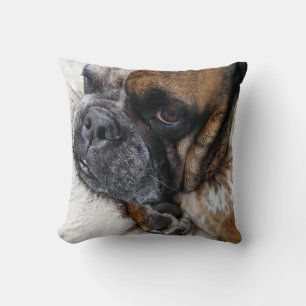 Cute Victorian Bulldog Coussin photo